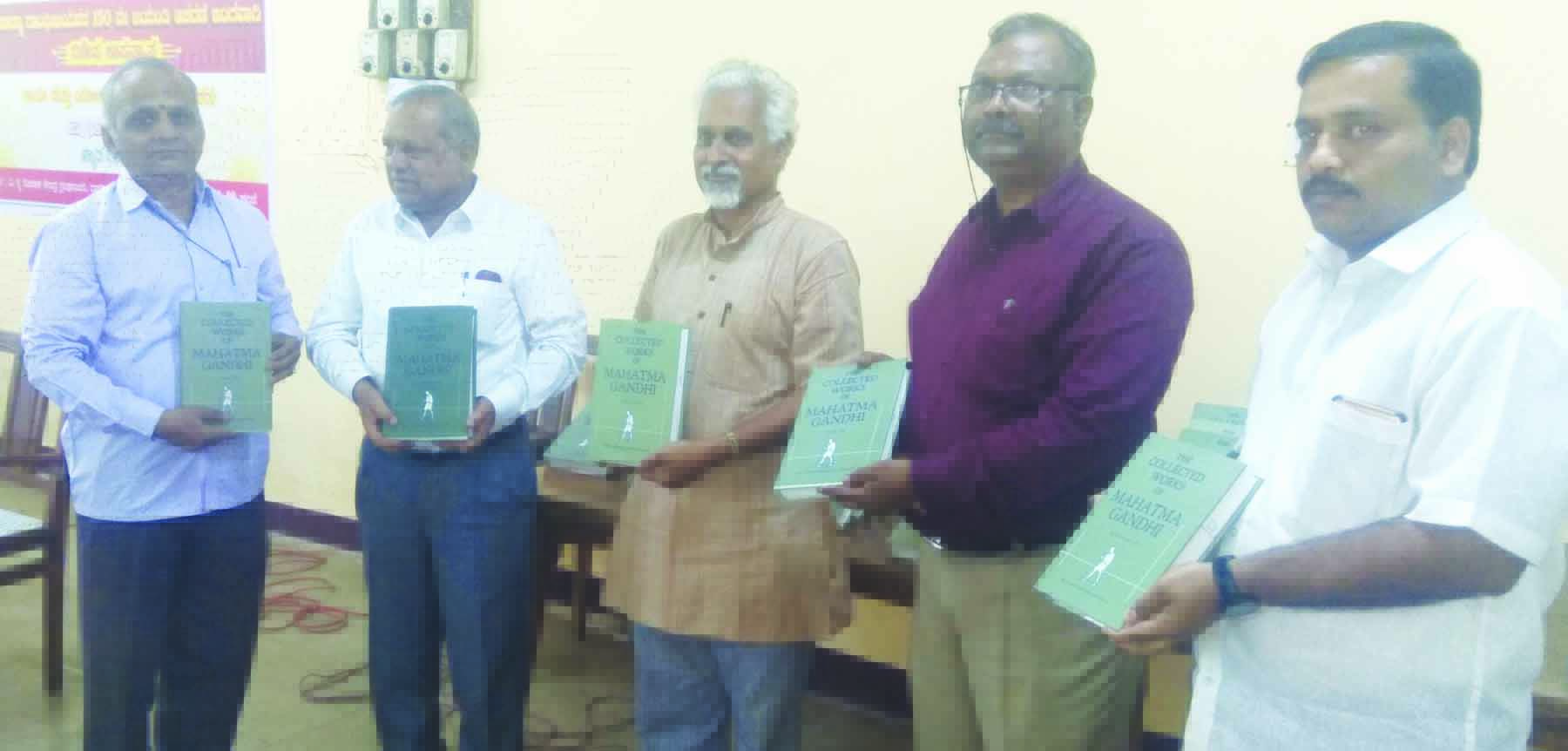 ಮ.ಗಾಂಧೀಜಿ ಸಂದೇಶಗಳು ಪ್ರಸ್ತುತ ಸಮಸ್ಯೆಗಳಿಗೆ ಪರಿಹಾರ'